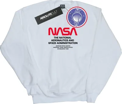 Produktbild von NASA - Sweatshirt für Herren BI48199 (3XL) (Weiß)