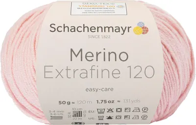 Produktbild von Schachenmayr Merino Extrafine 120, 50g Pale Pink Handstrickgarne
