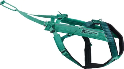 Produktbild von Non-stop dogwear Zuggeschirr Freemotion Harness 5.0 aqua