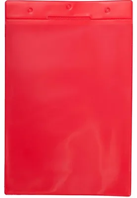 Produktbild von Tarifold Sichttasche Für Papierformat: DIN A4 hoch Werkstoff: PVC Farbe: rot