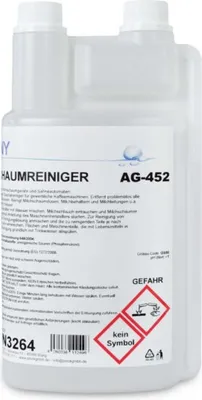 Produktbild von Milchschaumreiniger Funny - 10 x 1 L - geeignet für Geräte aller Marken
