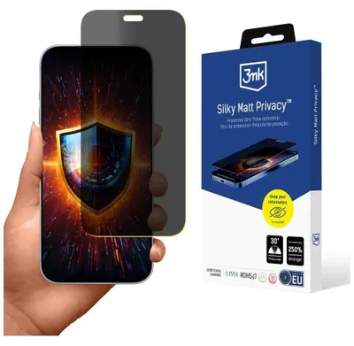 Produktbild von 3MK Silky Matt Privacy Apple iPhone 18 Pro Max