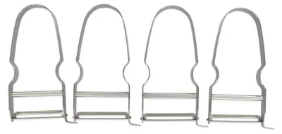 Image de Lot de 4 éplucheurs à légumes 11,5 cm FM Professional