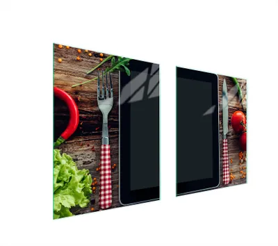 Produktbild von Glasschutzplatte Für Herd 85X52 Küche