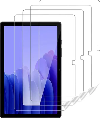Obrázek produktu pro Ochranná fólie displeje pro Samsung Galaxy TAB A7 10.4 (2020/2022) [4 ks] Flexibilní průhledná plastová ochranná fólie displeje Phonillico®