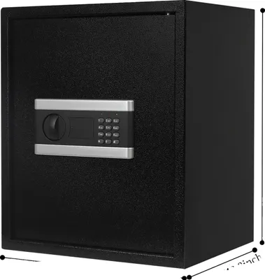 Produktbild von Sicherheitssafe, dreifache Diebstahlsicherung, intelligentes Alarmsystem, schwarz