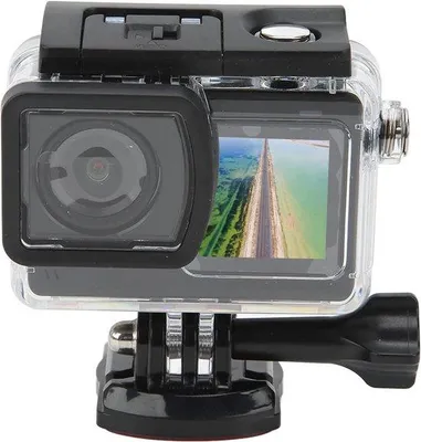 Image de 4K 30 images/seconde, 20 mégapixels, double écran, mini caméra DV tactile pour vlog, étanche jusqu'à 20 mètres, pour la plongée et les voyages