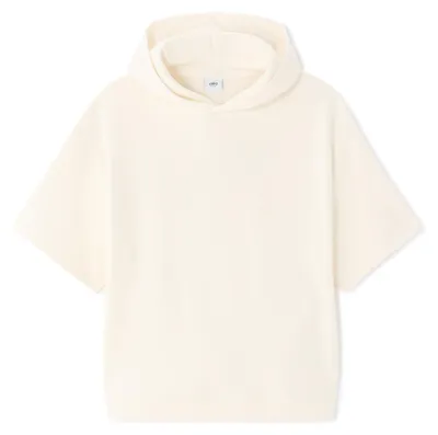 Produktbild von Celio Herren Sweatshirt Nebishort mit Kapuze und kurzen Ärmeln, Größe M