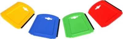 Produktbild von IWH Eiskratzer Trapezform mit Gummilippe zufällige Farbe (1 Stück)