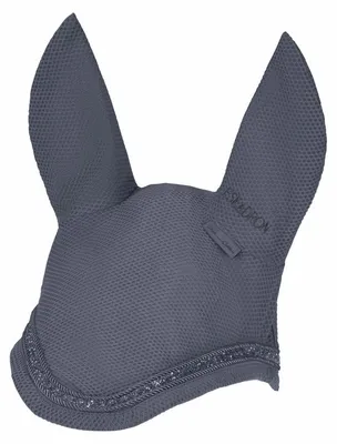 Produktbild von Eskadron Platinum Fliegenhaube, Fliegenkappe " MESH CRYSTAL " Größe - Warmblut Farbe - slate blue