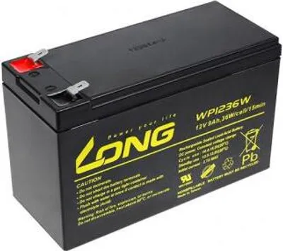 Zdjęcie produktu dla Long 12V 9Ah olověný akumulátor HighRate F2