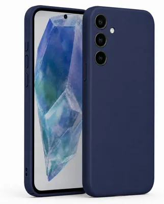 Obrázek produktu pro Ochranný kryt z TPU pro telefon Samsung Galaxy M35 5G, tmavě modré barvy, Obrázek vytvořený pomocí AI