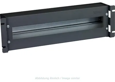 Produktbild von Triton RAB-JL-X02-A1 19" Schutzsch.leiste 3HE mit Hutschiene/Abdeckung, schwarz
