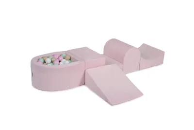 Produktbild von Schaumstoff Bausteine Kinder mit Bällebad - Softbausteine Baby