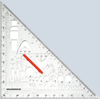 Produktbild von Rumold Techno-Dreieck Elektro für Feinminenstift 0,5mm Griff abnehmbar