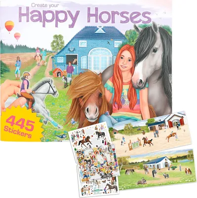 Produktbild von Create your Happy Horses - Stickerbuch