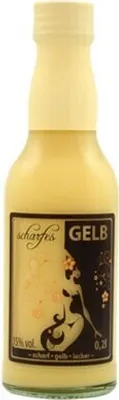 Produktbild von "scharfes GELB" Crème brûlée (Likör / 0,2 l / 15 % vol.)