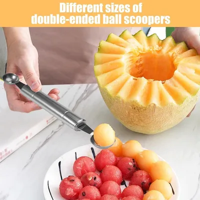 Melonlöffel - Multifunktionales Obstschneider-Set