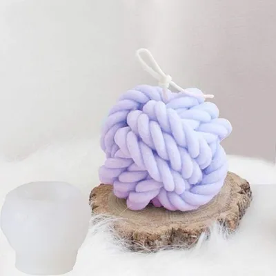 Image de Moules en silicone 3D pour bougies, savons, artisanat, ornements et décorations en fondant