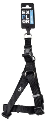 Produktbild von Duvo+ Geschirr Step in Classic schwarz, Größe: M