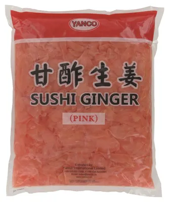 Immagine prodotto di Yanco Sushi Ginger Rose 1500g – Miscela di sushi fresca e aromatica