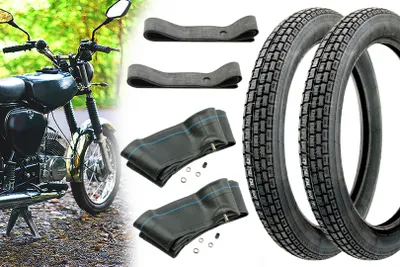 Produktbild von 2x Reifen Heidenau 2.75 x 16 Zoll K30 46J M/C Reinforced + Schlauch + Felgenband für Simson S50 S51 S70 S53 KR51 SR4