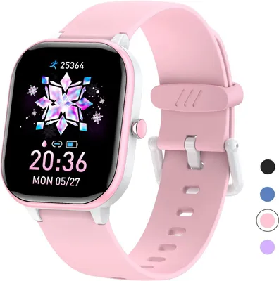 Produktbild von HENGTO Fitness Tracker für Kinder – 19 Sportmodi, Herzfrequenz- & Schlafüberwachung, IP68 wasserdicht, ideales Geschenk für Teenager