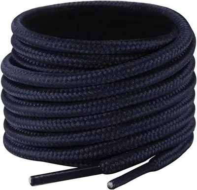 Productafbeelding van The Kicks Don® Veters Rond 4mm - 100CM - Donkerblauw