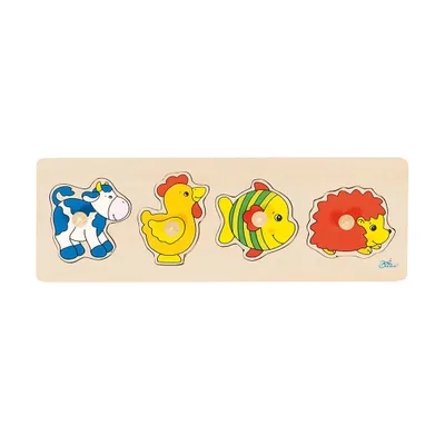 Produktbild von Goki 57865, 4 Stück(e), Tiere, 1 Jahr(e)