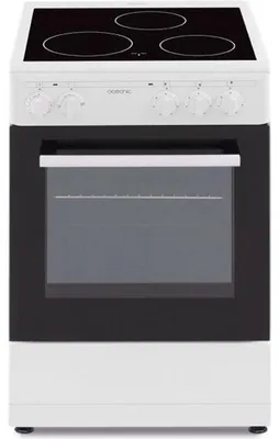 Produktbild von OCEANIC Standherd Oceanic 50 x 50 mit 3-Zonen-Vitroceran-Kochfeld, 48-L-Umluftofen bis 240 °C, 4 Beheizungsarten, , weiß