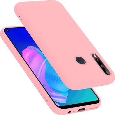 Obrázok produktu pre Cadorabo ochranné puzdro pre Huawei P40 LITE E v ružovej farbe puzdro na mobilný telefón obal TPU Etui