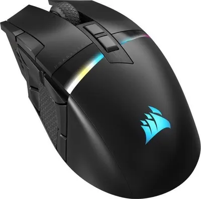 Immagine prodotto di Mouse da gioco, CORSAIR DARKSTAR RGB Wireless, 15 tasti programmabili, sensore ottico 26000 DPI, nero