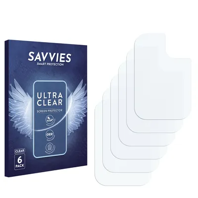 Produktbild von 6x Für Samsung Galaxy A21s (NUR Kameraschutz) Schutzfolie Savvies Displayschutz Display Schutz Folie Klar Transparent