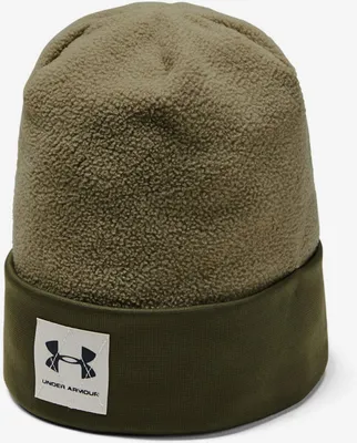 Produktbild von Under Armour Jungen Unstoppable Fleece Beanie-Grn 1346166-331__OSFA