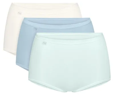Produktbild von sloggi Damen Maxislip Originals Basic 3-Pack mediumgreymelange - Größe 52