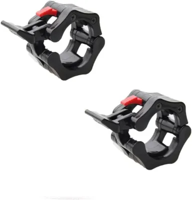 Productafbeelding van Dumbbell Clamps 50 mm, 2 Stuks, Snelsluiting, Nylon, voor Krachttraining