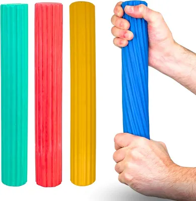 Produktbild von Übungsstab, Griffkraft, Widerstand 20 kg, blau, Handtrainer