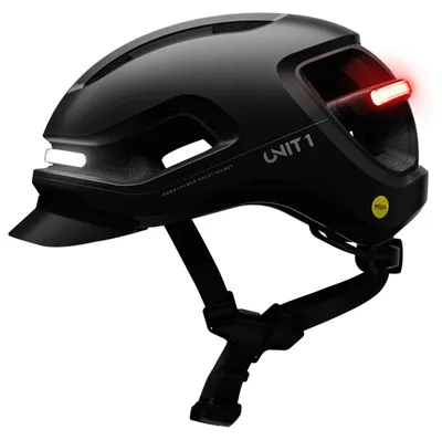 Produktbild von Unit1 Smart Fahrradhelm Aura Blackbird, Schwarz, M