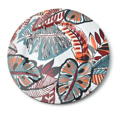 Productafbeelding van Teller, diameter 33 cm, kunststof, platte schaal, onderbord, MONDEX BLANCHE, wit