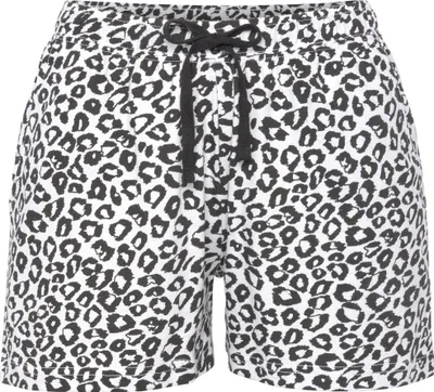 Produktbild von Vivance Dreams Pyjamashorts schwarz-weiß gemustert Größe 36/38