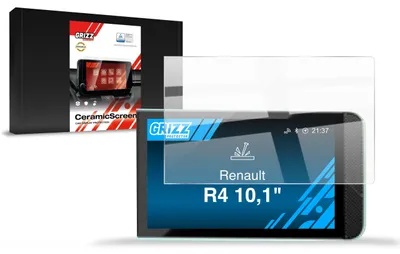 Produktbild von Keramische Autodisplayfolie für  Renault R4 E-Tech Electric 10,1" (2026), Grizz Protector