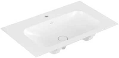 Immagine prodotto di Villeroy & Boch Finion, lavabo pour armoire, trop-plein caché, 1 trou pour robinet, 800x500mm, 416484RW, 416484RW