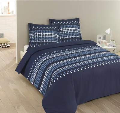 Productafbeelding van Bettenset, 240 x 220 cm, inclusief 2 kussenslopen, gemaakt van 100% katoen