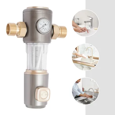 Image de Filtre de lavage pour sédiments, filtre à eau pour éliminer les sédiments, filtre d'eau domestique