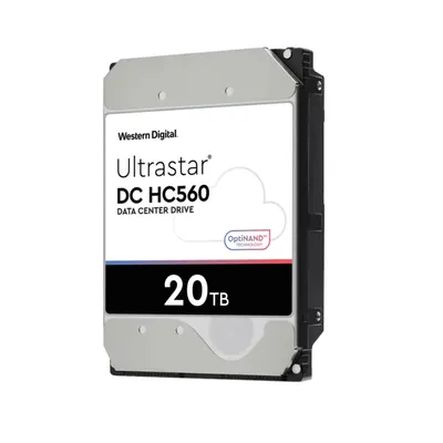 Produktbild von WD Ultrastar DC HC560 - Festplatte - 20 TB - intern - 3.5" (8.9 cm)