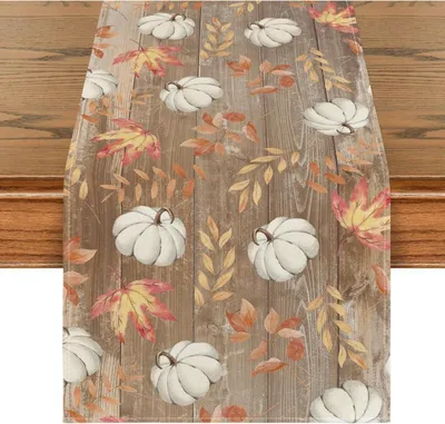 Obrázek produktu pro Podzimní běhoun na stůl oranžové dýně 40x180 cm