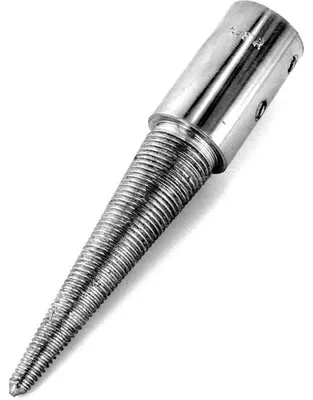 Productafbeelding van Policraft conische, rechtsdraaiende as voor een as van 12,7 mm