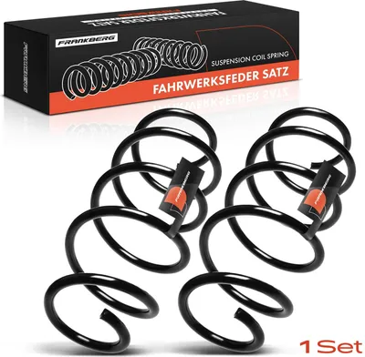 Immagine prodotto di Frankberg 2x molla di sospensione asse anteriore per Mercedes-Benz Classe A W169 2.0L 2004-2012