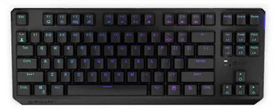 Obrázok produktu pre ENDORFY Thock TKL, Káblový a bezdrôtový, Bezdrôtové RF + USB, Mechanický spínač kláves, QWERTZ, RGB LED, Čierna