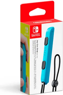 Produktbild von Nintendo Switch Joy-Con-Handgelenksschlaufe Neon-Blau